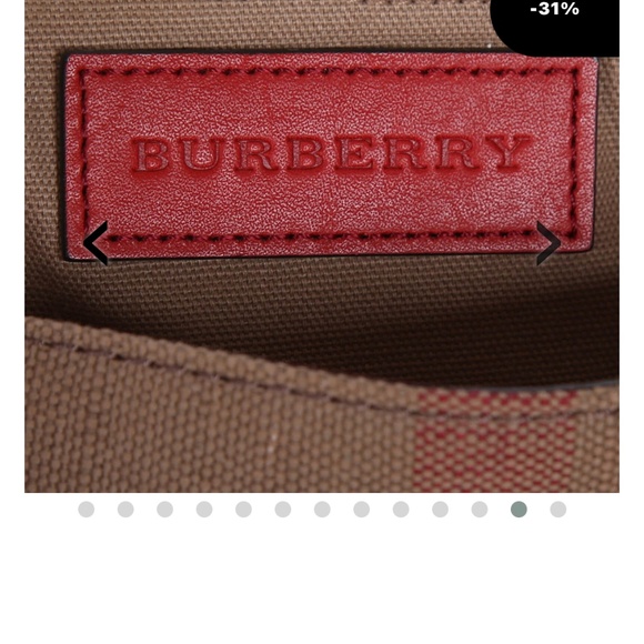Burberry Cross Body bag. Authenticated. - Picture 4 of 5